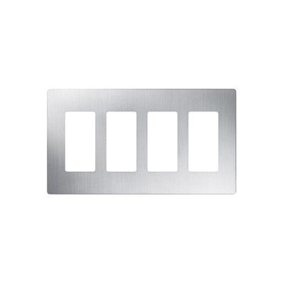 PLACA DE PARED, COLOR SS 4 ESPACIOS | CW4-SS