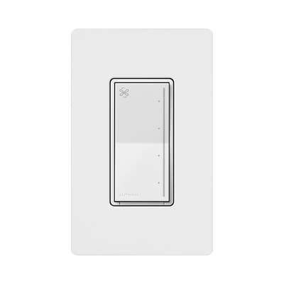 (RadioRa3) Control de ventilador, silencioso de 4 velocidades, touch | RRSTANFWH