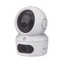 Cámara PT / Doble Lente (4 MP + 4MP) / 4 Megapíxel / Wi-Fi / IA Detección Humana / Visión Nocturna a Color / Audio Bidireccional / Doble Banda 2.4 / 5GHz / WiFi 6 / Uso en Interior / Vision Nocturna Inteligente (Color 27/4) | CS-H7C