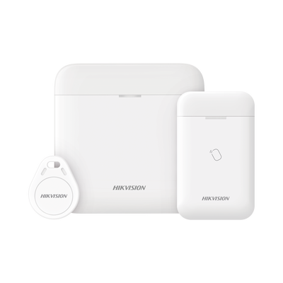 (AX PRO) KIT de Alarma AX PRO para RONDINES / Incluye: 1 Hub con bateria de respaldo / 1 Lector Tag / 1 Tag / Compatible con Hik-Connect P2P | DS-PWA48-K-RONDIN
