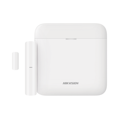 (AX PRO) KIT de Alarma AX PRO / Incluye: 1 Hub con batería de respaldo / 1 Contacto Magnético / Wi-Fi / Compatible con Hik-Connect P2P | AXPRO-KIT-MAGNETICO