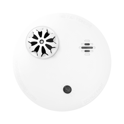 (AX PRO) Detector de Temperatura Inalámbrico para Panel de Alarma HIKVISION / Interior / Soporta Funcionalidad Autónoma / Alerta cuando Excede los 57°C / No compatible con el panel DS-PHA64-LP | DS-PDHT-E-WB