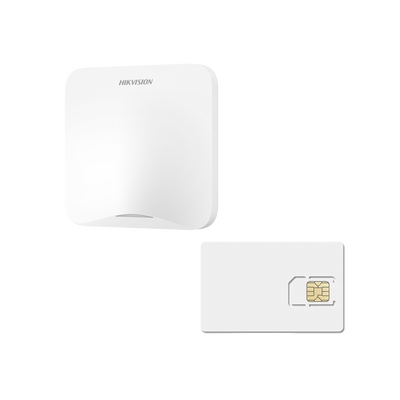 (AX HOME) KIT de Alarma AX HOME / Incluye: 1 Hub con batería de respaldo / 1 año de Servicio de Datos 600MB / Wi-Fi / 3G/4G / Compatible con Hik-Connect P2P | AXHOME-KIT-GSM-1Y