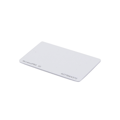 Tarjeta MIFARE Classic / Tipo ISO Card / Memoria 1Kb / Imprimible / Frecuencia 13.56 Mhz | ACCESS-CARD-M1K