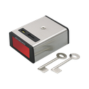 Botón de Pánico Enclavado / Restablecimiento Manual con Llave / Normalmente Abierto / Cubierta Metálica / | SS-078Q