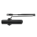 Cierrapuertas Fuerza 4/ Para puertas de hasta 1100 mm de Ancho/ Color Negro /Certificación UL | TSCOMN