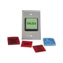 Botón de Salida / MÚLTIPLES Placas/ Luz LED /2 Años Garantia | 972LESMO