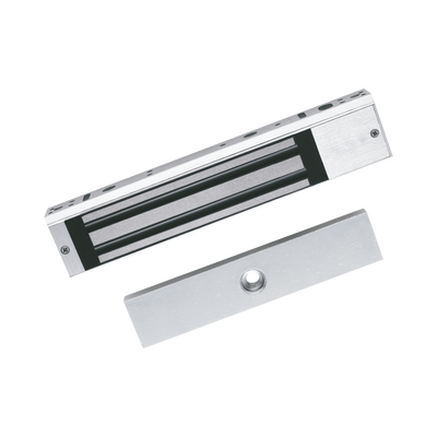 Chapa Magnética de 617 Lbs (280 Kg) / Montaje en Puerta Normal o de Vidrio / Certificado CE /  Uso en Interior / Indicador LED / Magnetismo Anti-residual | DS-K4H258S