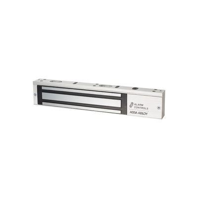 600 lbs Chapa Magnética, Garantía de Por Vida, Sensor de Puerta y LED / Sensor Bondstat y DPS | AC600LB