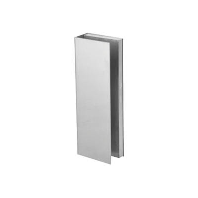 Montaje "U" para Puertas de Vidrio/ 3/4" de Grosor/ Para Chapas Magnéticas de 1200 lbs./ Ajuste por Opresores | GB-8134