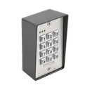 Teclado exterior/interior antivandálico, 3 relevadores, salida wiegand, 1200 usuarios | PRO-KEYPAD-1V2