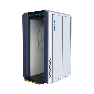 Escáner de Cuerpo de Onda Milimétrica / Imagen 3D Holográfica / Resolución de Detección 2 mm / Seguro y Confortable / Protección de Privacidad / Producción Rápida hasta 700 personas/hora | ISD-SMW1701S-C