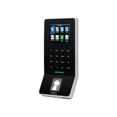 Lector Biométrico de Huella / PROXIMIDAD  / 3000 Huellas / 5,000 Tarjetas / ADMS Gratis / WiFi / Teclado táctil / Estético / Soporta DDNS con BIOTIMEPRO | F22-ID