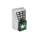 (ZK MA500)Lector IP de Huella y Proximidad con Teclado Antivandálico para Exterior / Administración con software o de manera autónoma (directo en el teclado) / Relevador para chapa | XT-5
