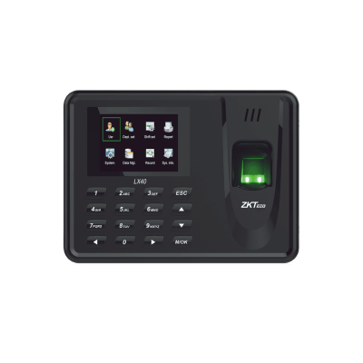Lector de Huella con Teclado para Control de Asistencia, 500 Huellas, Genera Reporte por USB en Excel, Descarga mediante memoria USB /  (solo en idioma ingles) | LX40ZI