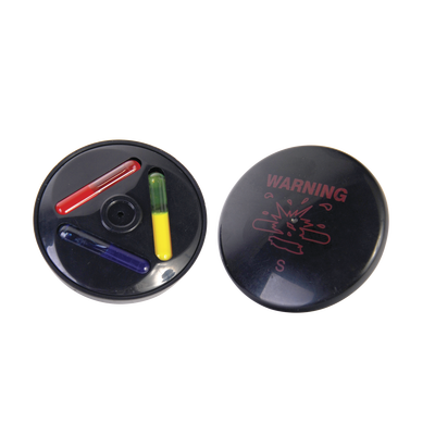 Tag con Tinta para Ropa /Si se viola el sello, la Ropa quedará Marcada con Tinta! / Paq. 100 pzs | T051