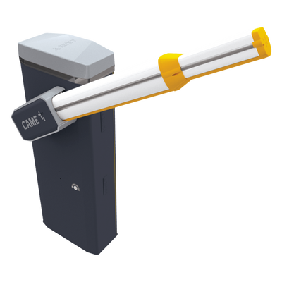 Kit de Barrera Vehicular GT8 para Automatización de Accesos de Hasta 8 metros con Brazo Iluminado Incluido / Elegante Diseño Italiano | KT-GT8-LED