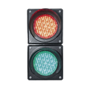 Semáforo / Señalización Rojo y Verde / Diametro 100mm / LED / 110vca. | PROLIGHTLED100