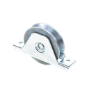 336V - Rueda de 10 cm / Capacidad Para Puertas de Hasta 380 kg / Canal Tipo "V" | 1151-4540-001