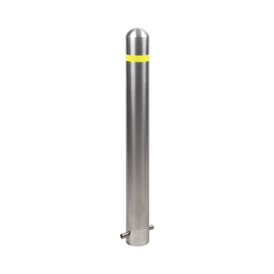 Bolardo Fijo de Acero Inoxidable de 900 mm de Altura | XB-900-FO