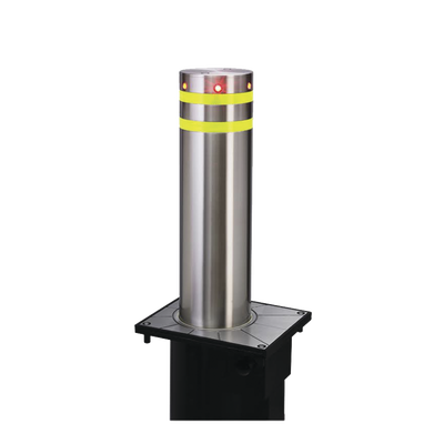 Pilona o Bolardo Neumático / 100% Acero Inoxidable / Alta Velocidad / 275MM Diámetro / Acabado de Lujo | XB-275