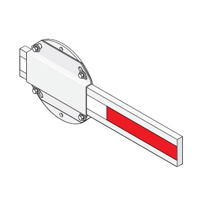Mástil de Madera para Barreras DKS 1601/1603 / 14 ft (4.26 metros) / Requiere kit de instalación 1601-240 No incluido | 1601-348