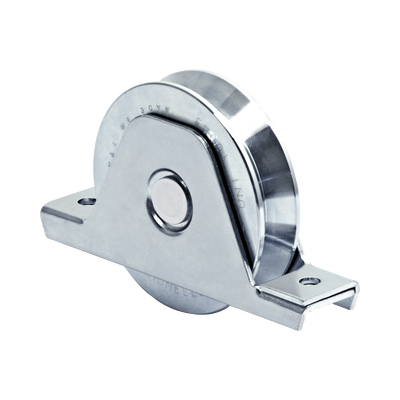 336V - Rueda de 16 cm / Capacidad Para Puertas de Hasta 640 kg / Canal Tipo "V" | 1151-4570-001