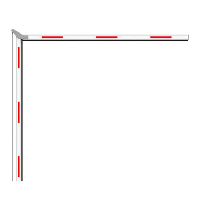 Brazo Articulado 5 mts (2.5+2.5) para Barreras Hikvision Serie DSTMG520 / Requiere Enganche Articulado | 366000400