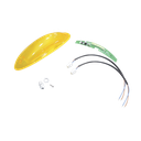 Lámpara integrada en cúpula. | 001-G02801