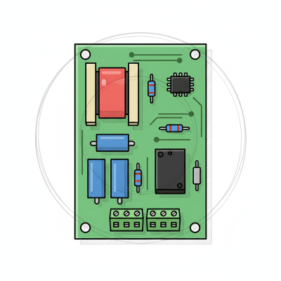 Tarjeta electronica principal para torniquete DSK3B801L/M | 202002203