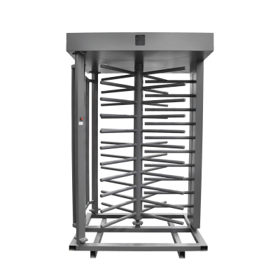 Torniquete Sencillo / Cuerpo Completo / Interior/Exterior / 100% Acero con Pintura Gris / EJE CENTRAL con Pintura Gris / Acabado de Lujo / Alto Tráfico | XT-100-C