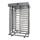 Torniquete Sencillo / Cuerpo Completo / Interior/Exterior / 100% Acero con Pintura Gris / EJE CENTRAL de Acero Inoxidable /Acabado de Lujo / Alto Tráfico | XT-100-CS