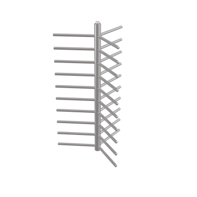 Eje Central de Refacción para Torniquetes Hikvision de Cuerpo Completo DS-K3H44X0 / Acero Inoxidable | H44X0-POLE/DM60