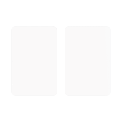 Kit de Repuesto (2 Piezas) de Aletas de Acrílico para Formar Carriles de 65 cms en Torniquetes Series DS-K3B530 | DS-K3B530-DP65/2