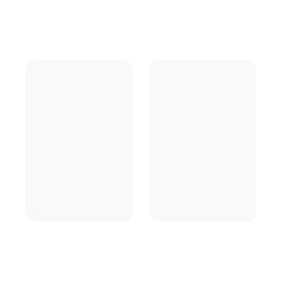 Kit de 2x Aletas de Acrílico para Formar Carriles de 90 cms en Torniquetes Series DS-K6B221TMX | DS-KSD24-P900-2PCS