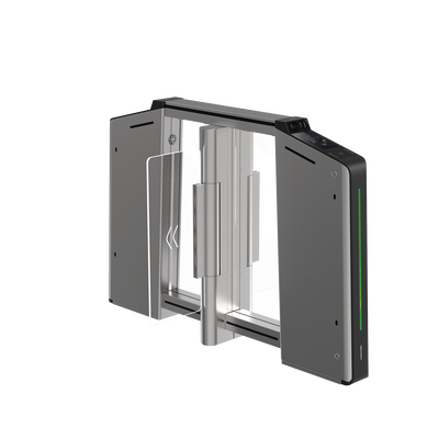 Torniquete Inteligente CENTRAL con Reconocimiento Facial Incluido / Para Ampliar Numero de Carriles con Torniquetes DS-K3B631TX Izquierdo y Derecho / Acero Inxoxidable SUS304 / Carril de 65 cms | DS-K3B631TX-M/MPIQL-DP65