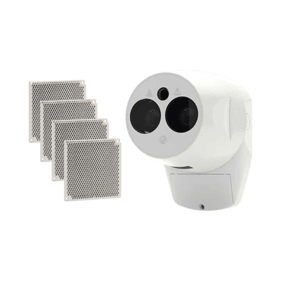 Detector Lineal De Humo Motorizado, Alcance Hasta 120m, Alineación Automatica, Por Haz Reflejado, Convencional, Compatible Con Todos Los Paneles De Detección De Incendio (0200-11650) | H6011-120