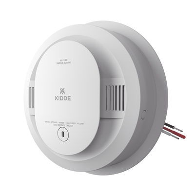 Detector de Humo Compacto Fotoelectrico Autonomo | 120VCA Respaldo Batería 10 Años | Modelo 21031556 | Paquete de 6 | 20SA10