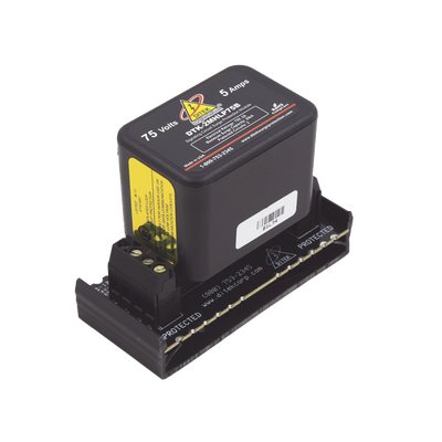 Protector Modular 75 V / 2 Pares / Base Desmontable / Snap-Track / Voz Datos y Señalización | DTK-2MHLP75BWB