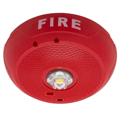 Lámpara LED Estroboscópica, Montaje en Techo, Nivel de Candelas Seleccionable, Color Rojo, Nuevo Diseño Moderno y Elegante y Menor Consumo de Corriente | SCR-LED