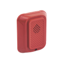 Sirena para Montaje en Pared, 12 a 24 Vcc, Color Rojo, Nuevo Diseño Moderno y Elegante y Menor Consumo de Corriente | HR-L