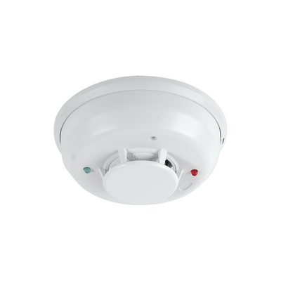 Detector Fotoeléctrico de Humo de 2 Hilos con Relevador y Sensor de Temperatura, Serie i3 | 2W-TRB