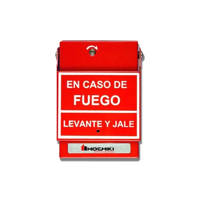 Estación De Jalón Convencional De Doble Acción, Color Rojo, Texto En Español (0600-01230) Incluye varilla de vidrio | HPS-DAH/S