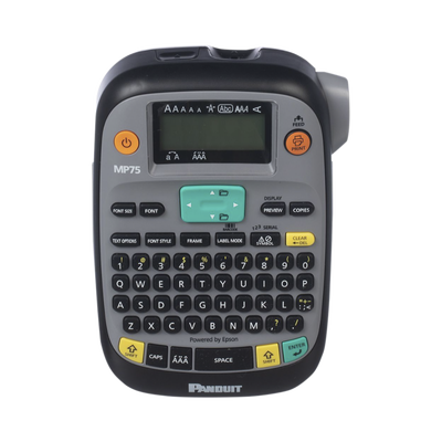 Impresora Etiquetadora, Compatible con Etiquetas de Hasta 0.75 Pulgadas (1.91 cm) de Ancho, Resolución de 180 dpi y Velocidad de Impresión Rápida | MP75