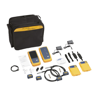 Certificador DSX-8000 para Cable de Cobre Cat5e, Cat6, Cat6A y Cat8, Precisión de Nivel VI/2G (2 GHz), Con WiFi Integrado y Pantalla LCD de 5.7 Pulgadas (14.48 cm), Versión Internacional | DSX2-8000INT