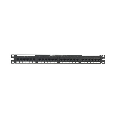 Panel de Parcheo de Impacto 110, Plano, Categoría 6, de 24 Puertos, 1UR | NK6PPG24Y