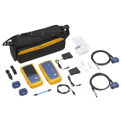 Certificador DSX-602 para Cable de Cobre Cat5e, Cat6 y Cat6A, Frecuencia de 500 MHz, Con WiFi Integrado y Pantalla LCD de 5.7 Pulgadas (14.48 cm), Versión Internacional | DSX-602-PROINT