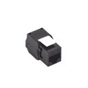 Módulo Jack Keystone Cat6A (Toolless), con Terminación en Ángulo 180 - Color Negro, Compatible con Faceplate y Patchpanel Linkedpro | LP-KJ-6A-TTBK