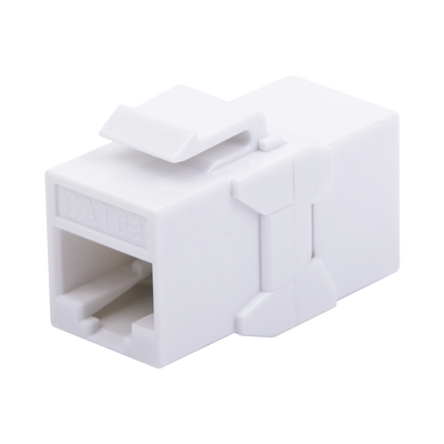 Acoplador UTP Cat6A Hembra RJ45 a RJ45 Hembra Color Blanco | LPKJUC6A