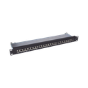 Panel de Parcheo de Impacto (110) Blindado de 24 Puertos Cat6A | LP-PP-CS-6A-24P